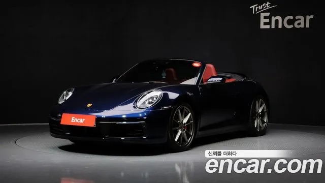 Porsche 911(992) 2021 Синий из Кореи