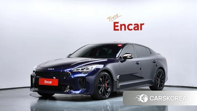 Kia Stinger Meister 2022 Синий из Кореи