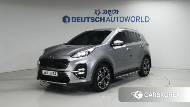 Kia Sportage The Bold 2018 Серебристо-серый из Кореи