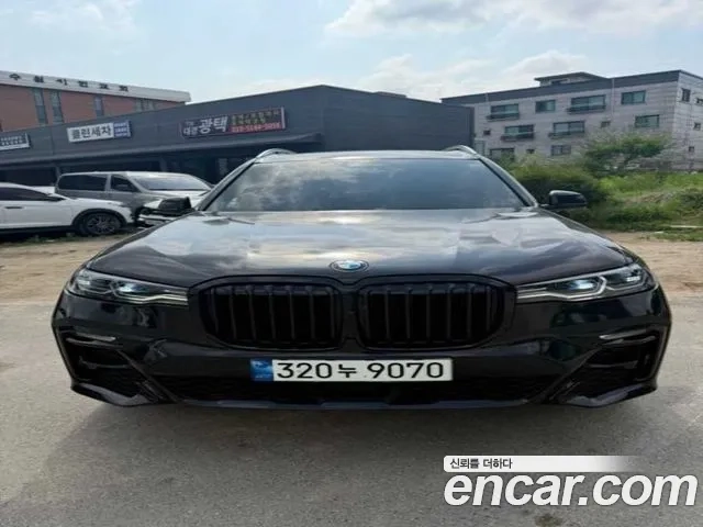 BMW X7 (G07) 2021 Черный из Кореи