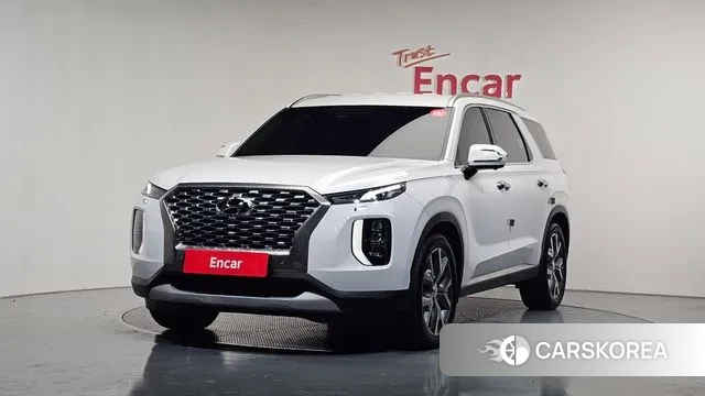 Hyundai Palisade 2021 Белый из Кореи