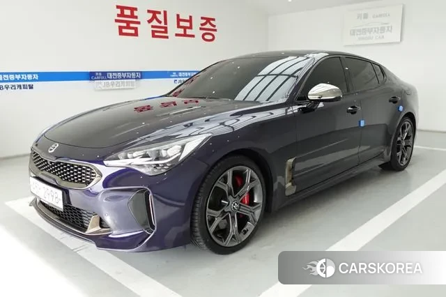 Kia Stinger 2018 Синий из Кореи