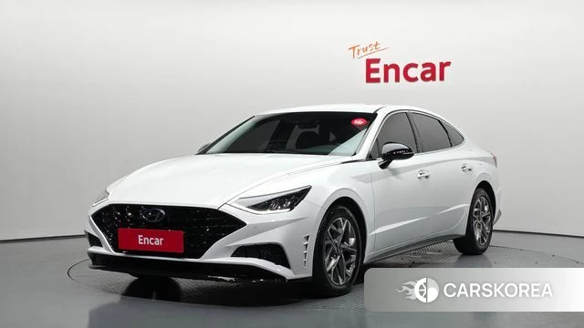 Hyundai Sonata (DN8) 2021 Белый из Кореи