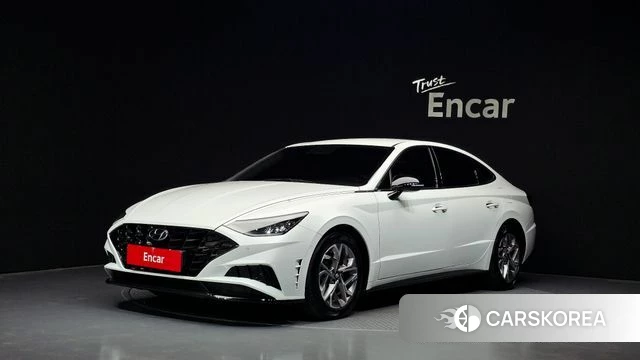 Hyundai Sonata (DN8) 2021 Белый из Кореи