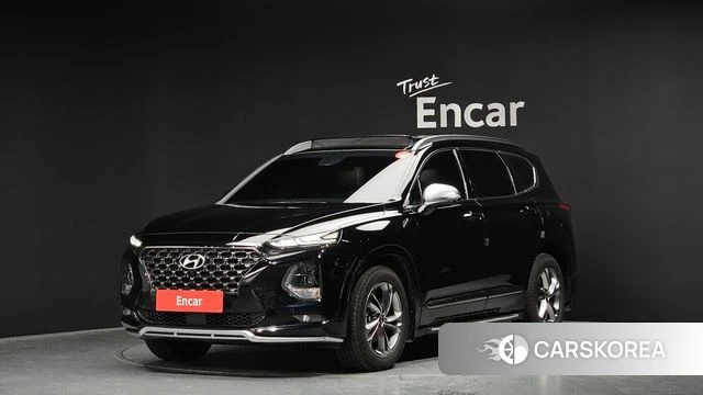 Hyundai Santa Fe TM 2019 Черный из Кореи