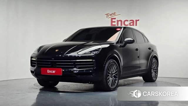 Porsche Cayenne (PO536) 2022 Черный из Кореи