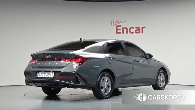 Hyundai The New Avante (CN7) 2023 Серый из Кореи