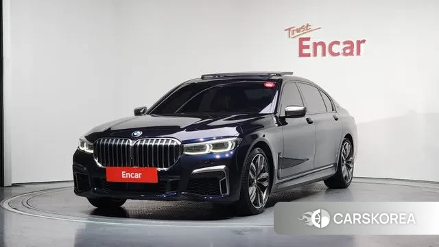 BMW 7 Series (G11) 2022 Черный из Кореи