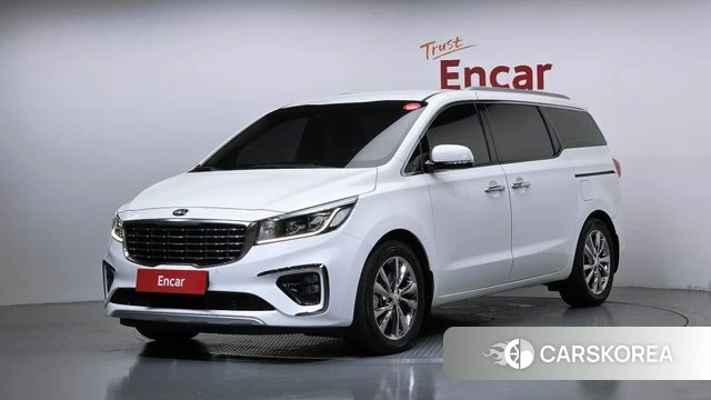 Kia The New Carnival 2020 Белый из Кореи
