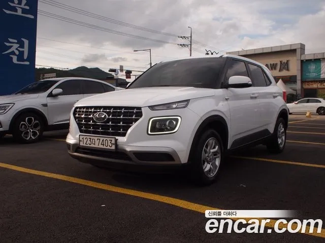 Hyundai Venue 2020 Белый из Кореи