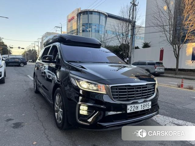 Kia The New Carnival 2018 Черный из Кореи