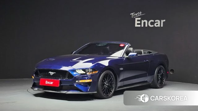 Ford Mustang 2018 Синий из Кореи