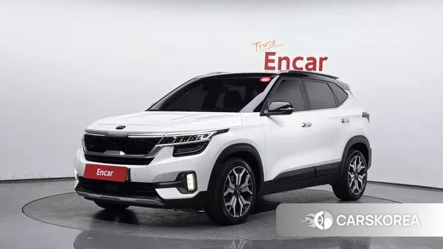 Kia Seltos 2021 Белый из Кореи