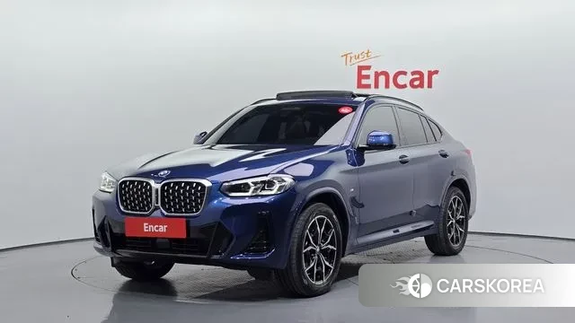 BMW X4 (G02) 2023 Синий из Кореи