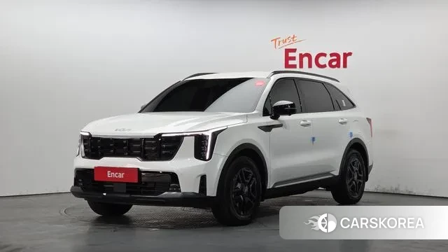 Kia The New Sorento 4th Generation 2023 Белый из Кореи