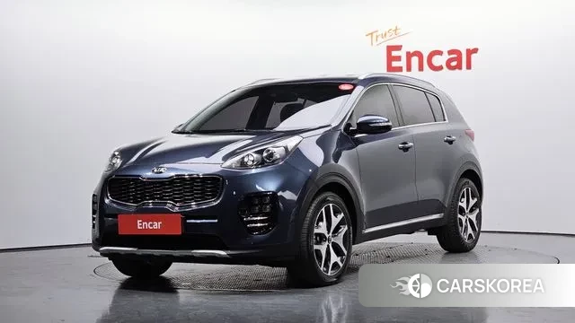 Kia Sportage 4th Generation 2018 Синий из Кореи