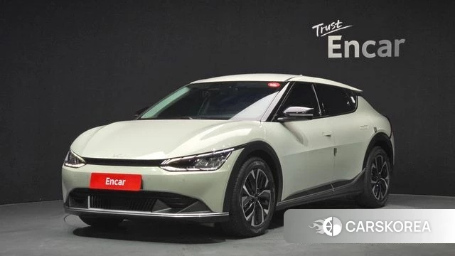 Kia EV6 2022 Жемчужный цвет из Кореи