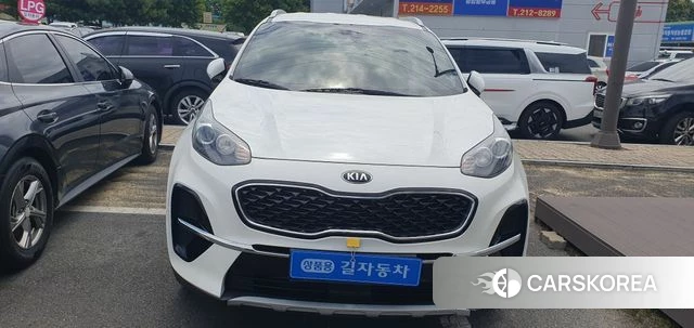 Kia Sportage The Bold 2021 Белый из Кореи