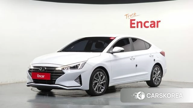 Hyundai The New Avante AD 2018 Белый из Кореи