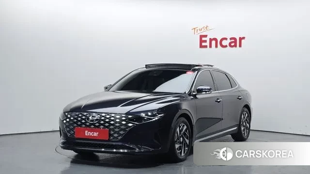 Hyundai The New Grandeur IG Hybrid 2021 Синий из Кореи