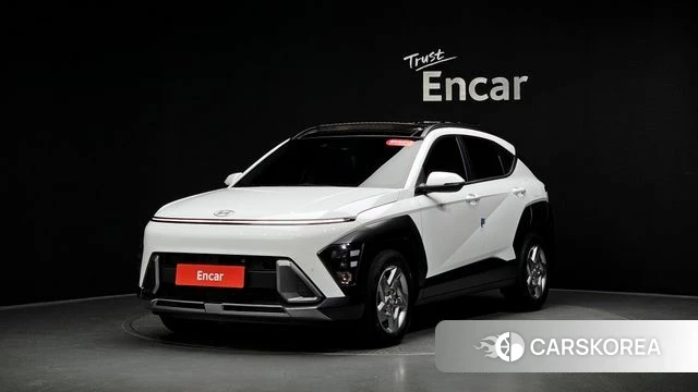Hyundai Kona Hybrid (SX2) 2025 Белый из Кореи