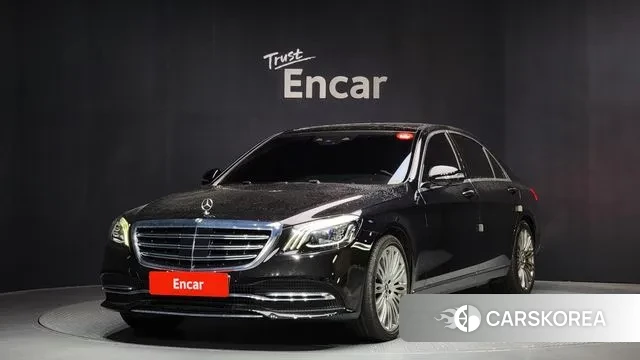Mercedes-Benz S-Class W222 2018 Черный из Кореи