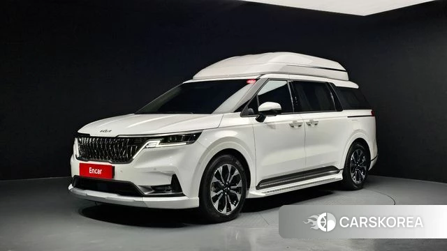Kia Carnival 4th generation 2021 Белый из Кореи