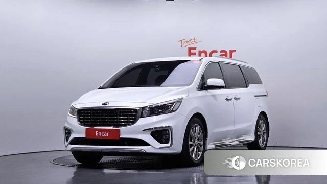Kia The New Carnival 2019 Белый из Кореи