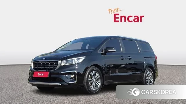 Kia The New Carnival 2018 Черный из Кореи