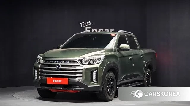 Ssangyong The New Rexton Sports Cannes 2021 Цвет тростника из Кореи