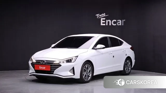Hyundai The New Avante AD 2019 Белый из Кореи