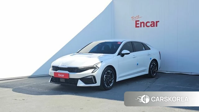 Kia The New K5 3rd generation 2024 Белый из Кореи