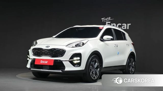 Kia Sportage The Bold 2019 Белый из Кореи