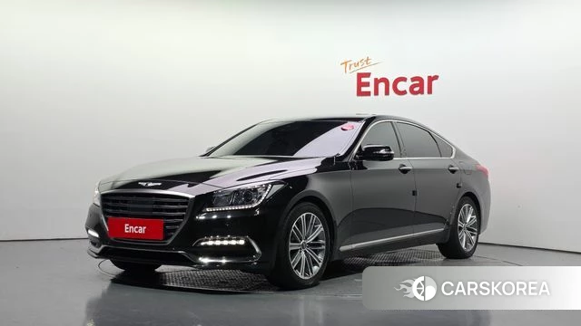 Genesis G80 2018 Черный из Кореи