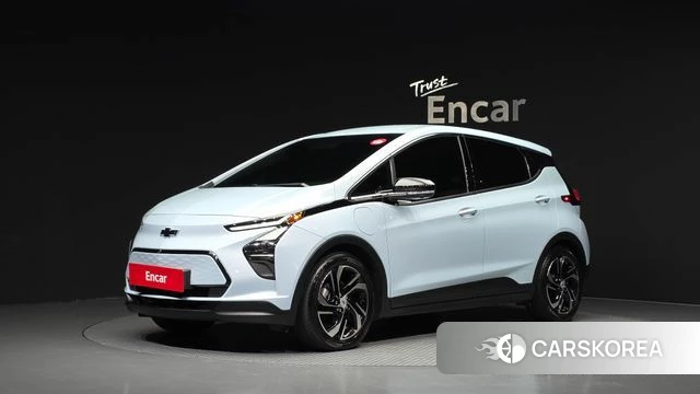 Chevrolet (GM Daewoo) New Bolt EV 2022 Небесно-голубой из Кореи