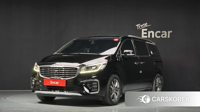 Kia The New Carnival 2018 Черный из Кореи