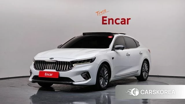 Kia K7 Premier Hybrid 2019 Белый из Кореи