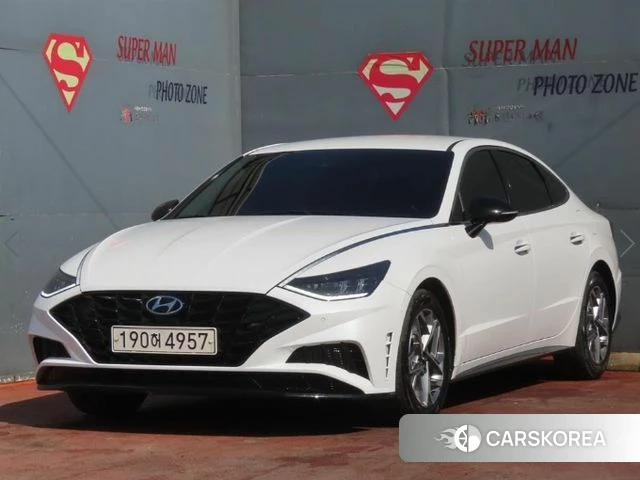 Hyundai Sonata (DN8) 2021 Белый из Кореи