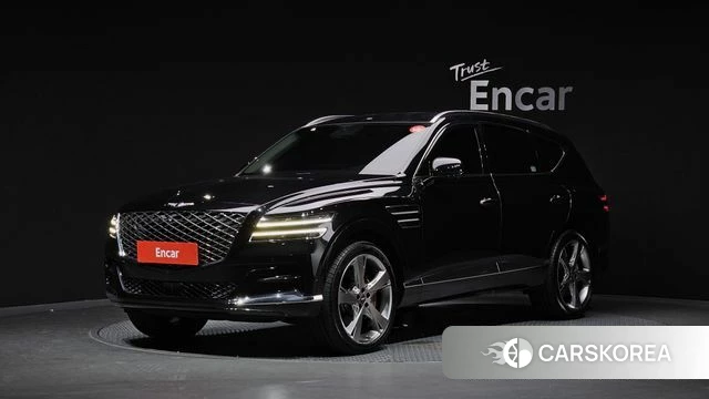 Genesis GV80 2022 Черный из Кореи