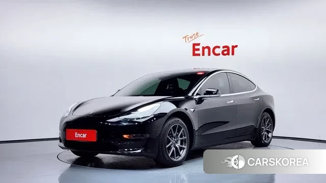 Tesla Model 3 2020 Черный из Кореи