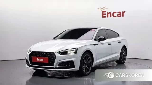 Audi A5 (F5) 2019 Белый из Кореи