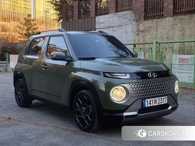 Hyundai Casper 2023 Светло-зеленый из Кореи