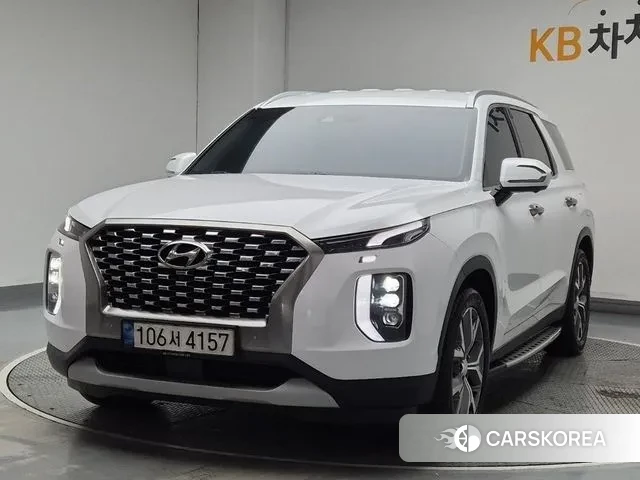 Hyundai Palisade 2022 Белый из Кореи