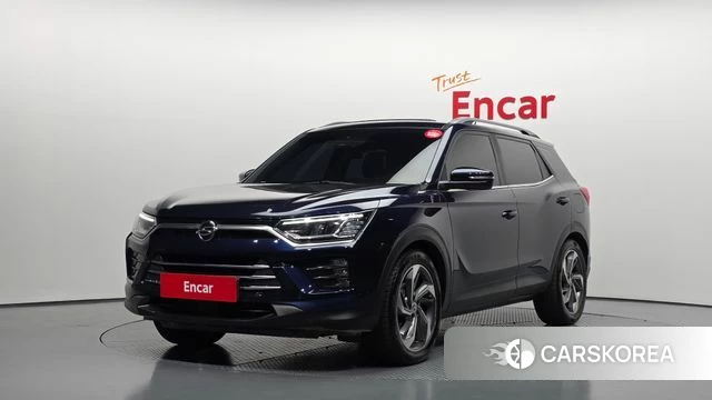 Ssangyong Beautiful Korando 2019 Синий из Кореи