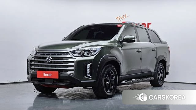 Ssangyong The New Rexton Sport 2022 Зеленый из Кореи