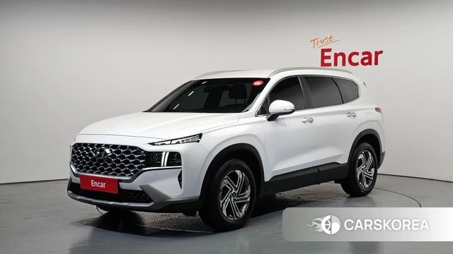 Hyundai The New Santa Fe 2021 Белый из Кореи