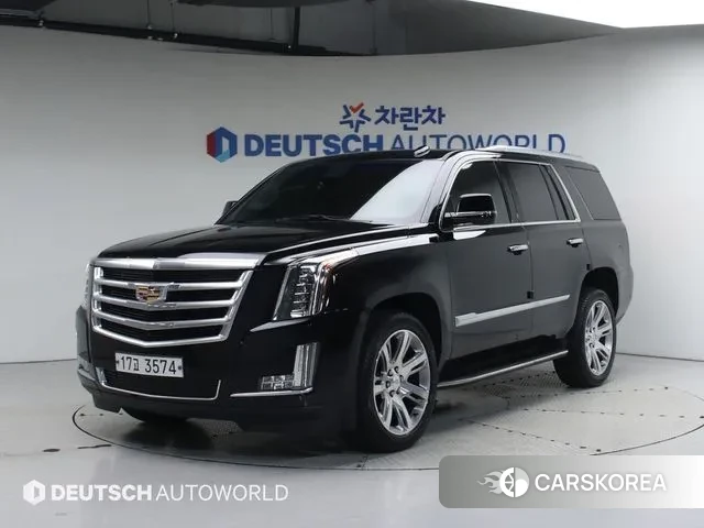 Cadillac Escalade 2019 Черный из Кореи