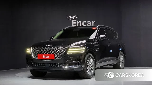 Genesis GV80 2021 Черный из Кореи