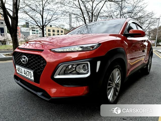 Hyundai Kona 2018 Красный из Кореи