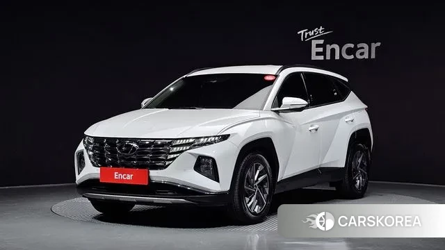 Hyundai Tucson Hybrid (NX4) 2020 Белый из Кореи